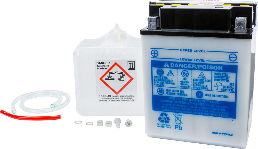 Fire Power 490-2210 CB14A-A2 BATTERY W/ACID CB14A-A1/14A-A2 12V HEAVY DUTY