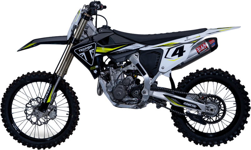 Yoshimura RS-12 Exhaust System Triumph TF450 - 274500S320 Triumph 450 2025
