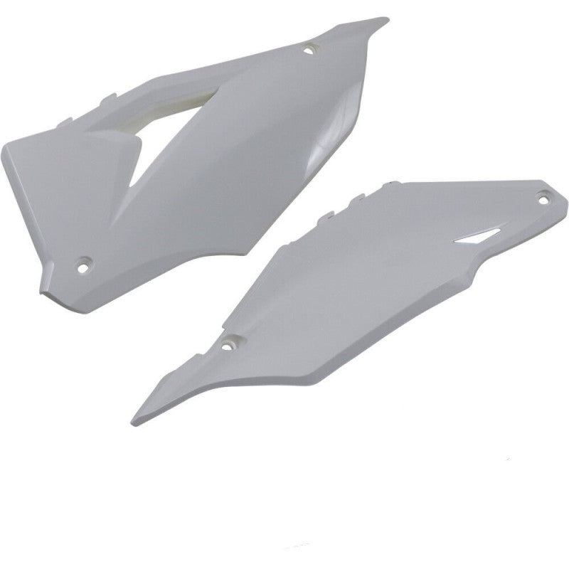 Cycra 1CYC-2770-42 21-23 Kawasaki KX250F Side Number Panels - White - Photo - Primary