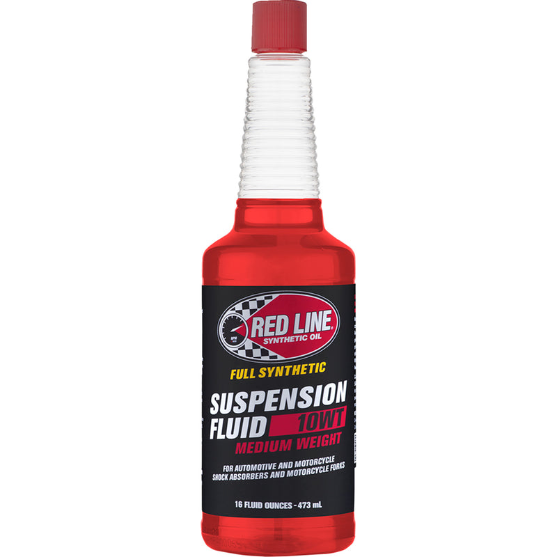 RED LINE SYNTHETIC OIL 3609-0205 91132 Medium Suspension Fluid 10wt - 16 us fl oz.