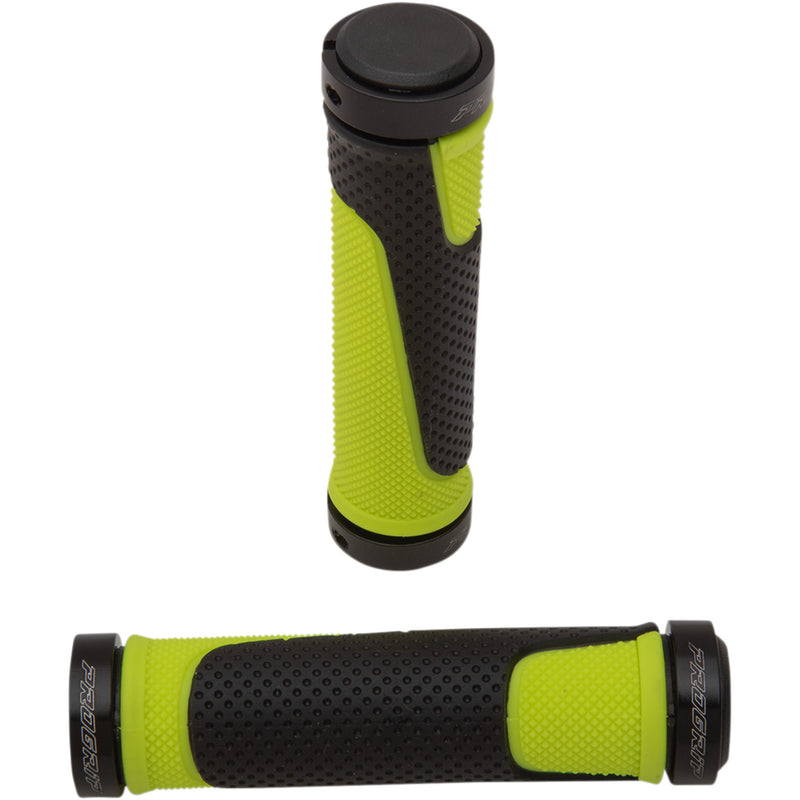 PRO GRIP 0630-2403 PA099722GF02 997 Lock-On Open End Locking Grips Grips - Locking - 997 - Fluorescent Yellow/Black