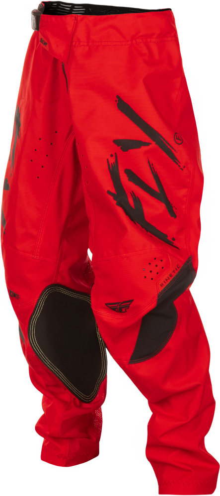 Fly Racing C378-53718 C378-53718 KINETIC STOKE PANT CA/NY RED/BLACK SZ 18