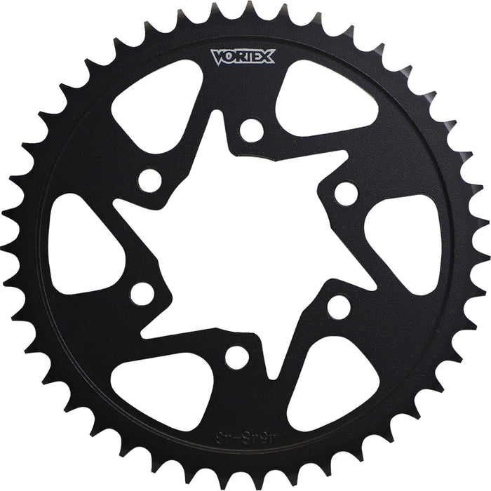 VORTEX 1210-0556 454S-43 Steel Sprocket Steel Rear Sprocket - 43 Tooth - Kawasaki