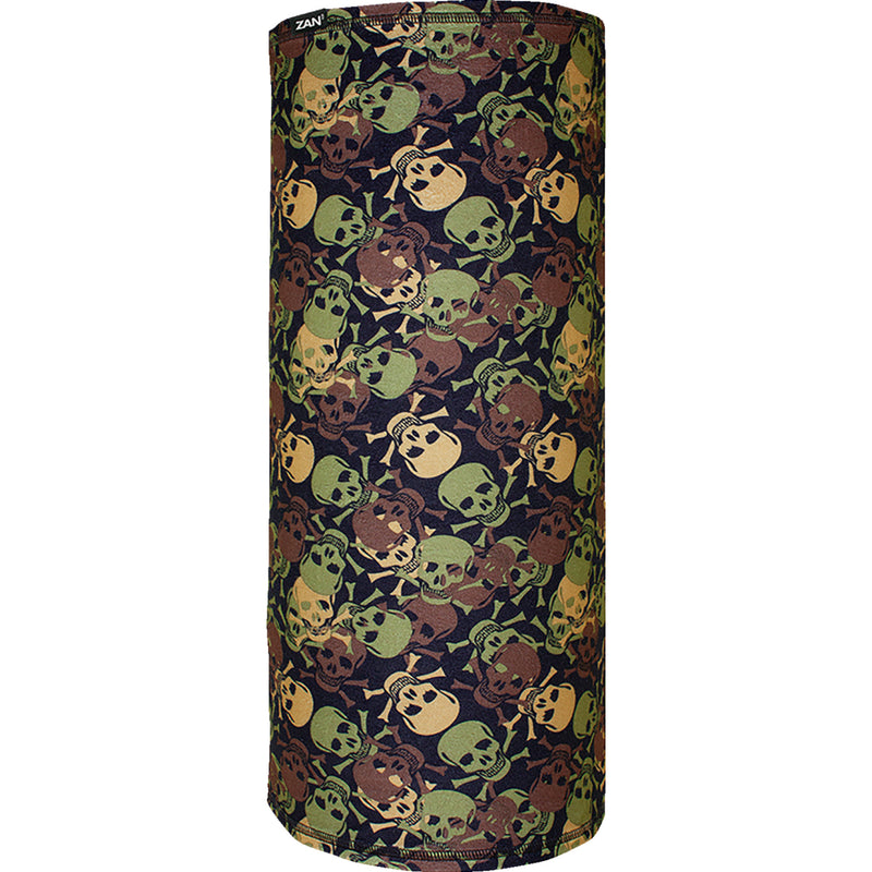 ZAN HEADGEAR 2502-0293 TL418 Motley Tube® SportFlex® Neck Tube all over skull camo