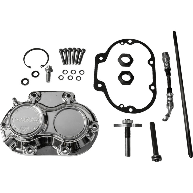 Baker Drivetrain Side Cover - M8-10602-A For Harley Motorcycles 2017-2025