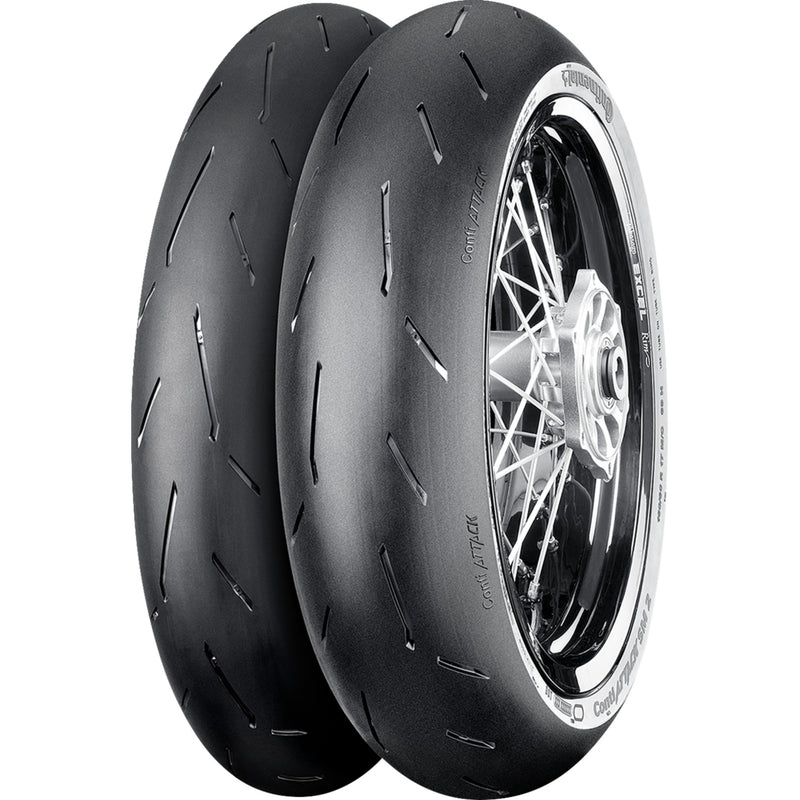 CONTINENTAL 0302-1774 02447760000 ContiAttack SM2 Tire Tire - ContiAttack SM 2 - Rear - 150/60R17 - 66H