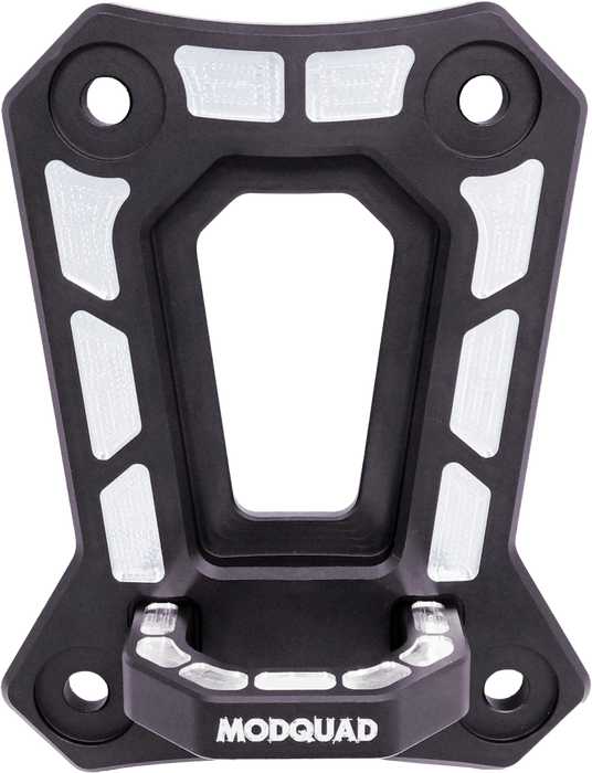 Modquad 28-70082 RZR-RDH-PRO-R-BLK REAR DIFF PLATE WITH HOOK
