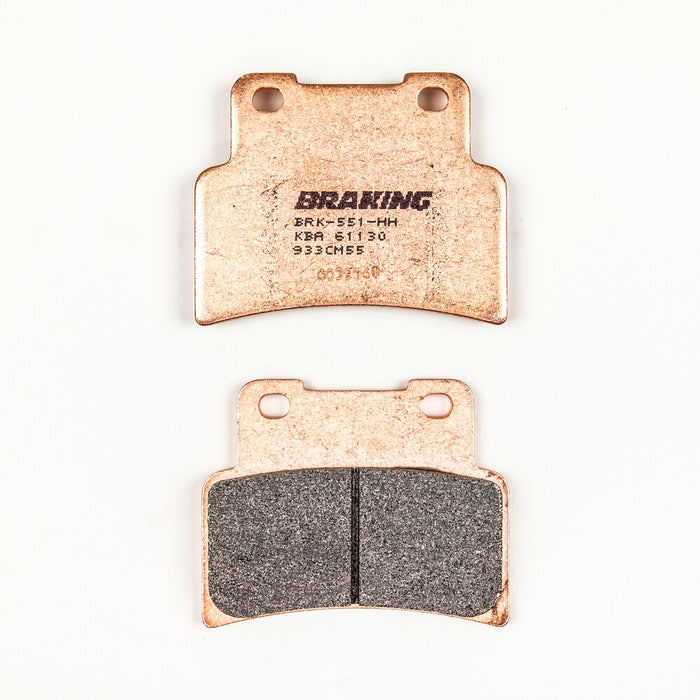 Braking 31-933 933CM55 BRAKE PAD SET SINTERED SPORT