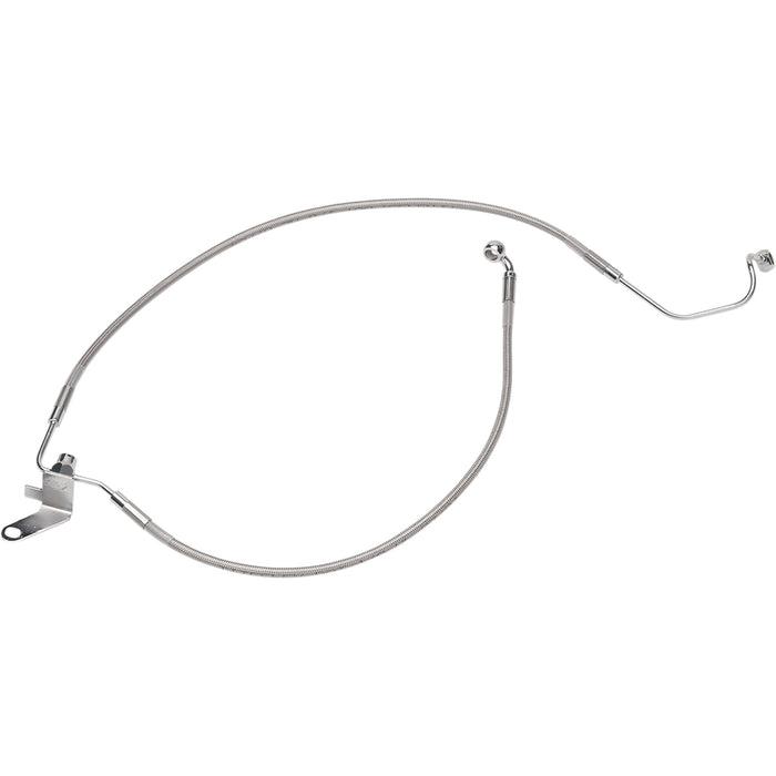 DRAG SPECIALTIES 1741-0211 Stainless Steel Brake Line Kit Brake Line - Rear - Stainless Steel
