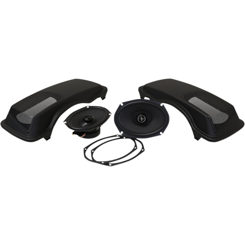 Hogtunes 692-XL LID-AA Speaker Lid Kit - 692 XL LID-AA For Harley Touring 1998-2013