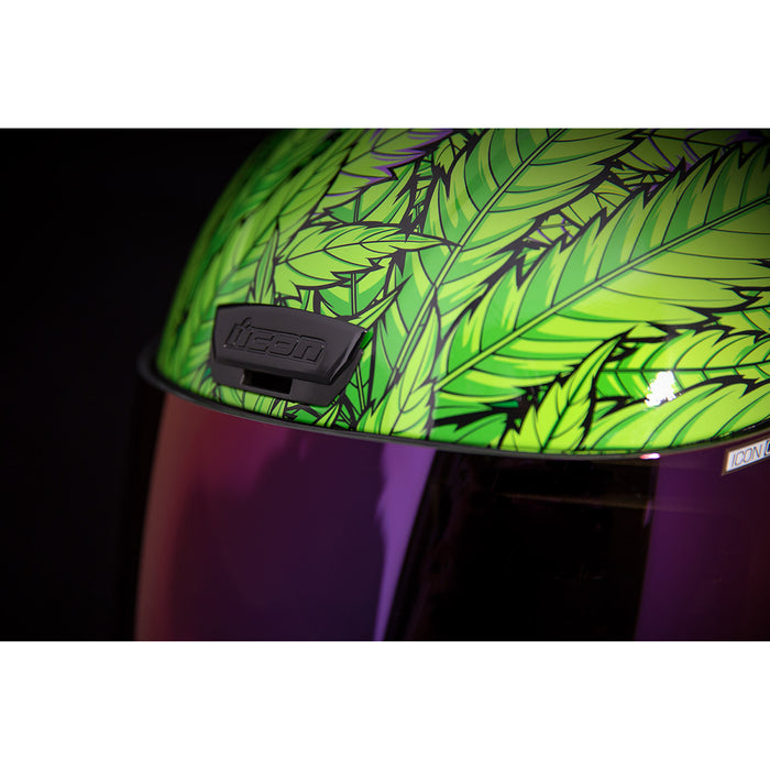ICON 0101-14082 Airform™ Ritemind Glow™ Helmet Airform™ Helmet - Ritemind Glow™ - Green - XL