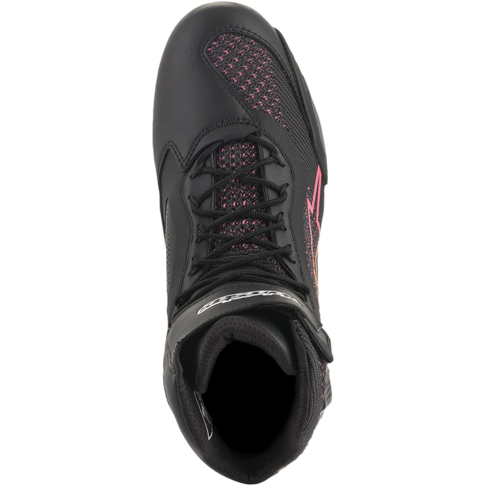 ALPINESTARS 3405-2487 251052014398.5 Stella Faster-3 Rideknit Shoes black/yellow/pink - us 8.5