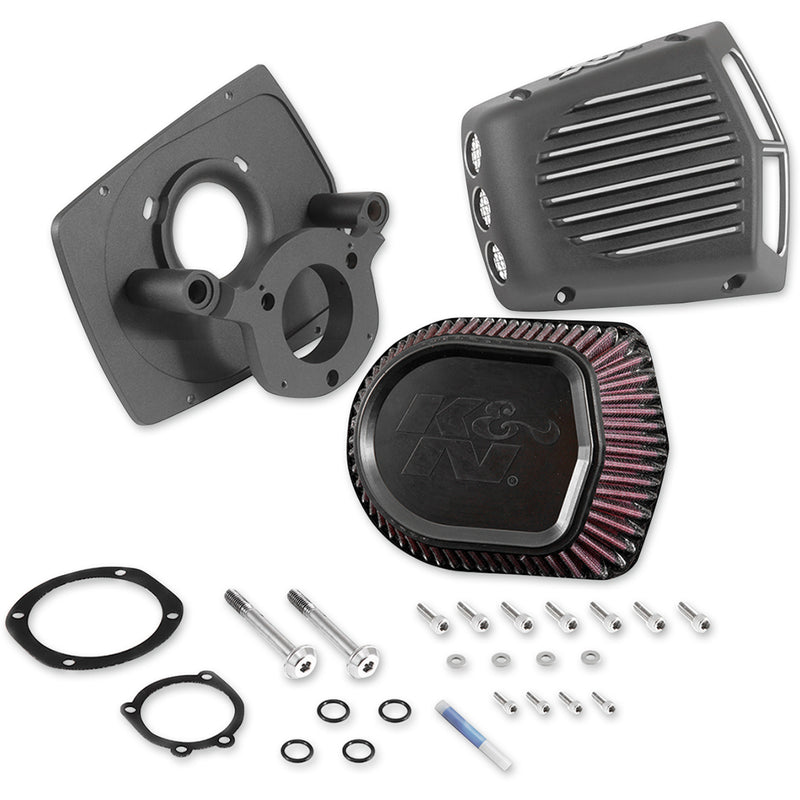 K & N Street Metal Shaker Intake System - RK-3951 For Harley Motorcycles 2008-2017