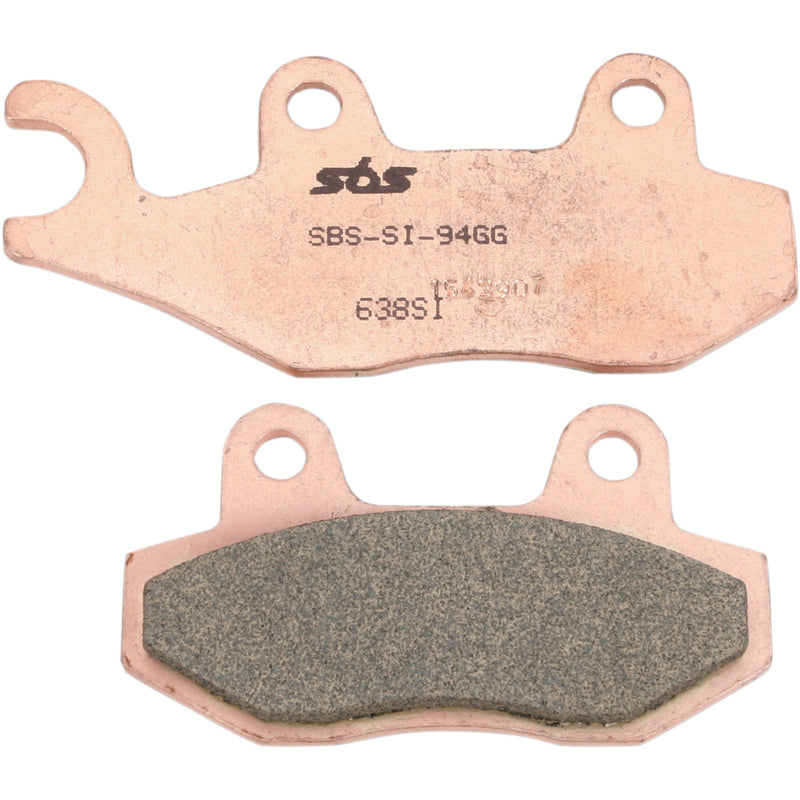 Sbs Brake Pad - 638SI For Massimo ATV/UTV Models 2013-2016 | Hisun ATV/UTV Models 2015-2016 | Bennche Bighorn / Cowboy / Spire 2011-2016
