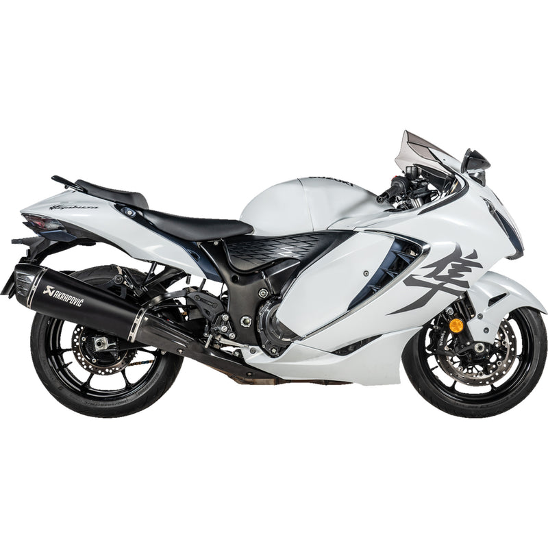 Akrapovic Slip-On Line Muffler - S-S13SO4-HRAATBL/1 Suzuki 1300R Hayabusa 2022-2025