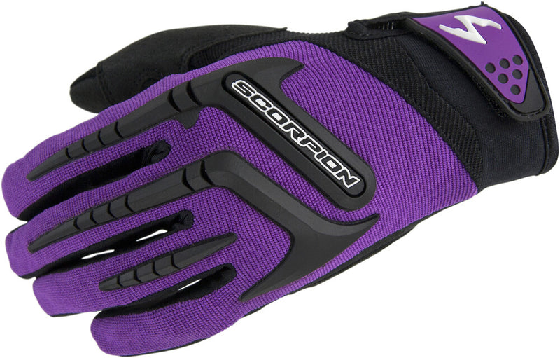 Scorpion Exo 75-8240S G53-863 WOMEN'S SKRUB GLOVES PURPLE SM