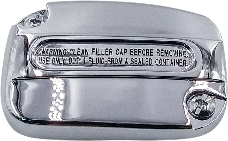Harddrive 820-55010 29-065 CLUTCH MASTER CYLINDER COVER CHROME FLT 17-19 TRIKE 19