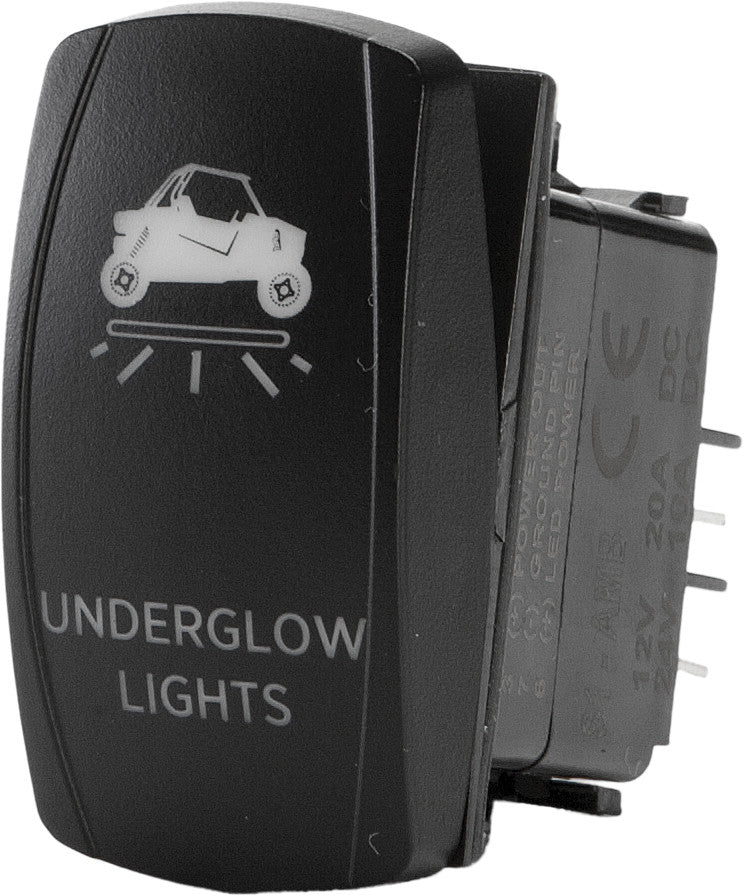 Flip 12-9075 SC1-AMB-L65 UNDERGLOW LIGHTING SWITCH PRO SERIES BACKLIT