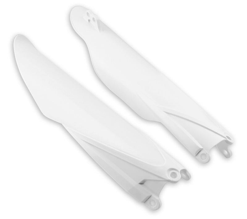 Cycra Fork Guards White - 1CYC-6906-42 Yamaha YZ 125 / YZ 250 / YZ 450 2005-2009