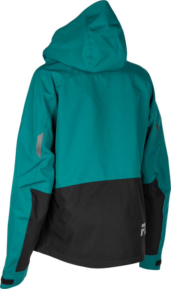 Fly Racing 470-52122X 470-52122X WOMEN'S CARBON JACKET DEEP LAKE/BLACK 2X