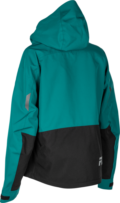 Fly Racing 470-5212XL 470-5212XL WOMEN'S CARBON JACKET DEEP LAKE/BLACK XL