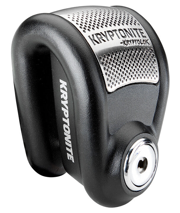 Kryptonite 57-98025 004776 KRYPTOLOK 6A ALARM DISC LOCK BLACK/SILVER