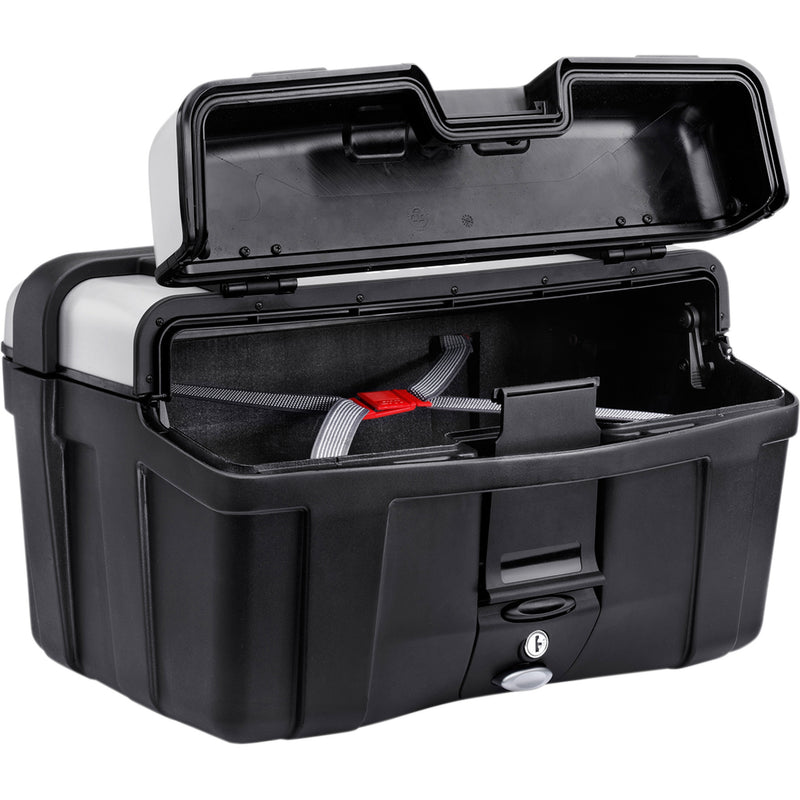 GIVI 3501-1306 TRK46NA Monokey Trekker 46 Liter Top or Side Cases Trekker Side or Top Case - Silver - 46 Liter