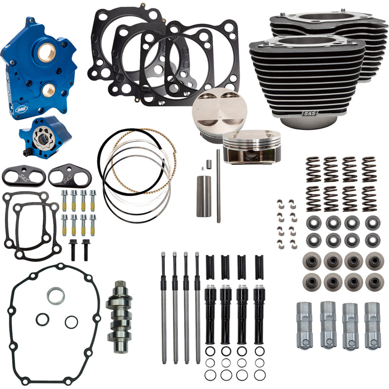 S&S Cycle Power Package Performance Kit - 310-1054C For Harley Touring 2017-2025