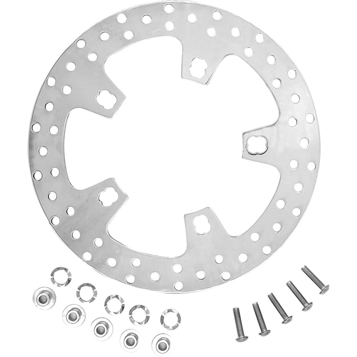 COASTAL MOTO 1710-4592 CM-RE-118P Front Brake Rotor - 11.8" - Front - Polished - '14-'23 Touring