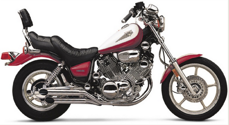Cobra Blvd Slashcut Slip ON Chrome Yamaha Virago 750/1100 - 2165SC Yamaha 1100 Virago / Virago / 750 Virago 1986-1999