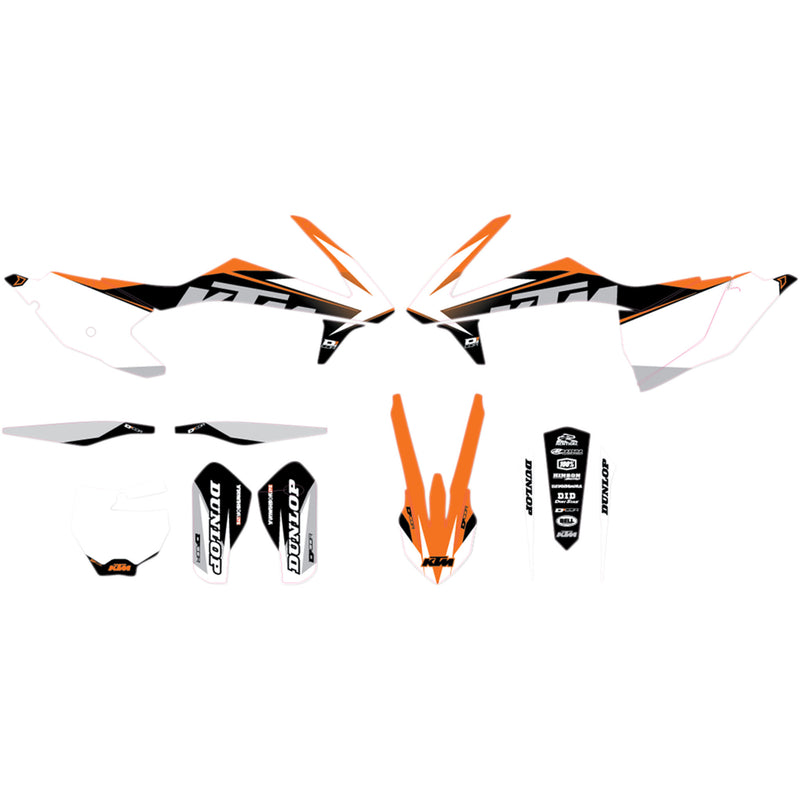 D'cor Visuals Graphic Kit - 20-30-206 KTM Dirt Bikes 2016-2018