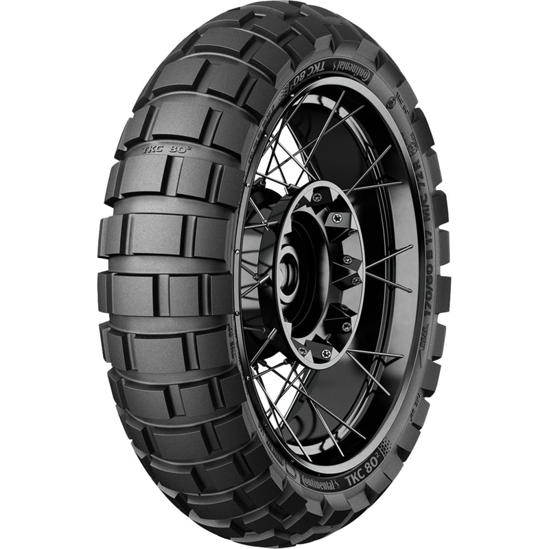 CONTINENTAL 0317-0966 02405760000 TKC 80² Tire Tire - TKC 80² - Rear - 130/80-17 - 65R