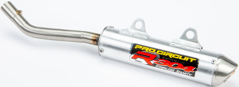Pro Circuit P C R-304 Silencer - SK99250-RE Kawasaki KDX200 / KDX 220 / KDX220R / KX 250 1999-2002