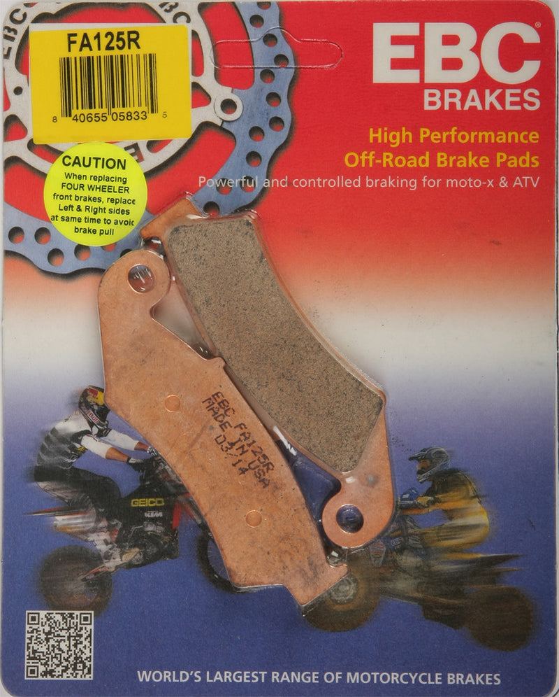 Ebc 15-125R FA125R BRAKE PADS