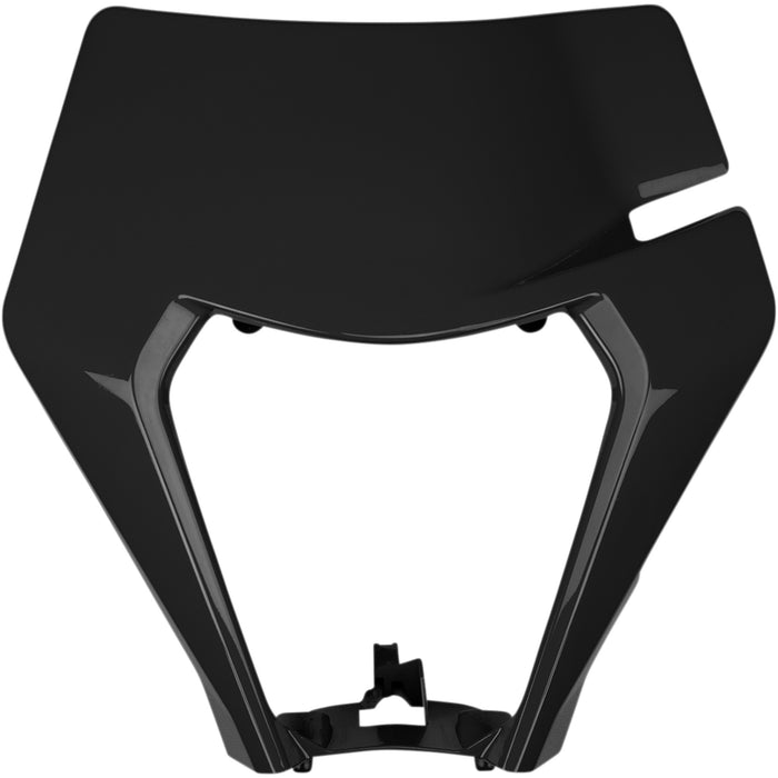 UFO 0520-2879 KT05003001 Headlight Plastic Replacement plastic for OEM headlight - Black