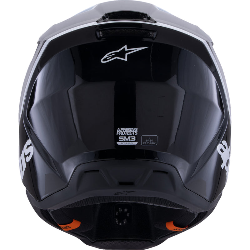 ALPINESTARS SM3 Radium Helmet - Gloss Black/White/Gray