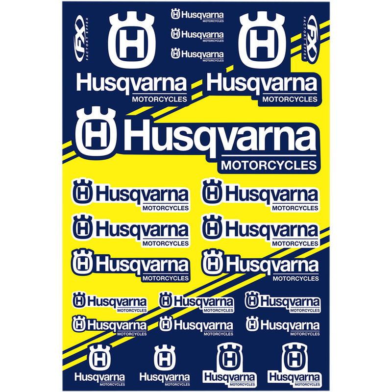 FACTORY EFFEX 4320-2141 22-68630 Sticker Sheet Decal Kit - Husqvarna