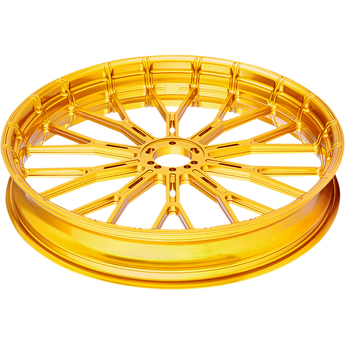 ARLEN NESS 0210-0360 71-547 Y-Spoke Rim - FRONT - Gold - 21"x3.50"