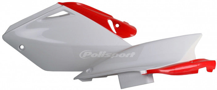 Polisport Side Panels White - 8601800001 Honda CRF250R 2004-2005