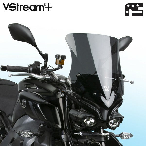 National Cycle 562-9994D N20346 VSTREAM+ WINDSCREEN LOW DARK TINT YAM