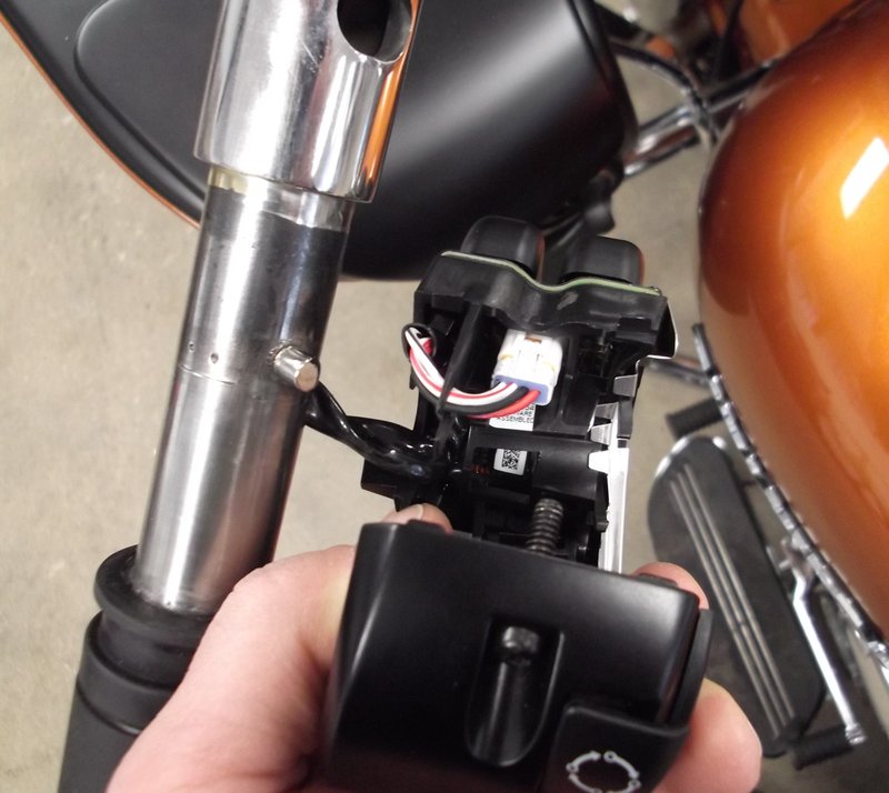 Namz Custom Cycle Hbar Cntrl Cmplt Harness 48" Plugnplay - NHCX-CB14 For Harley Touring 2014-2021