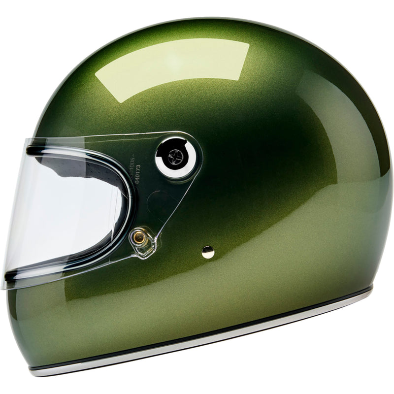 BILTWELL Gringo S Helmet Metallic - Dart Green