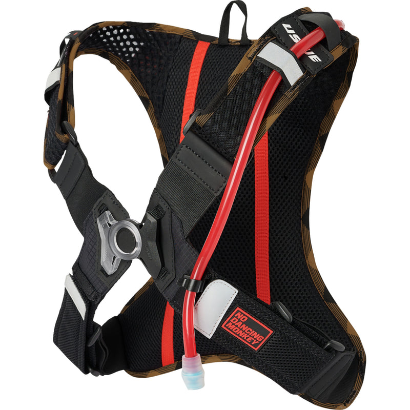 USWE 3519-0137 202076049 Outlander 2L Hydration Pack Outlander Hydration Pack - 2L - Flannel Bronze/Black