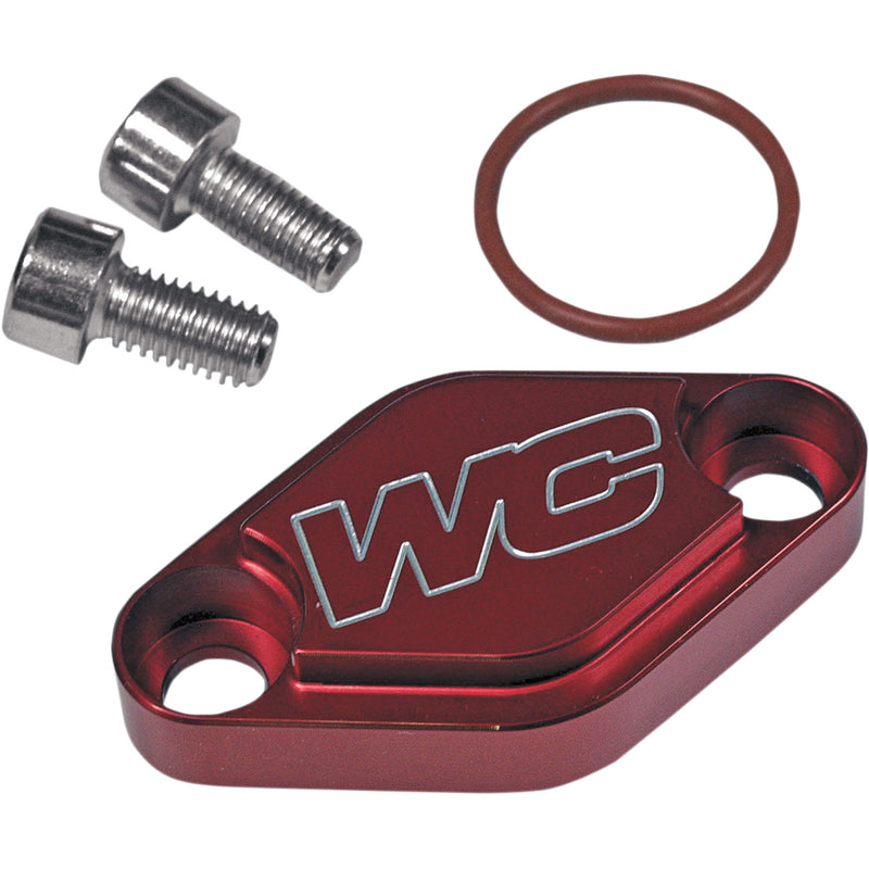 Works Connection Block-Off Plate - 31-355 For Kawasaki ATVs 2008-2015 | Suzuki QuadSport / 450 QuadRacer 2003-2014