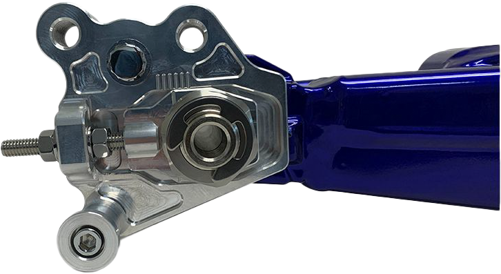 Hawg Halters Inc Rear Axel Adjuster W Shock Relocator ` FL - AXADJ-A01-AS For Harley Motorcycles 2009-2026