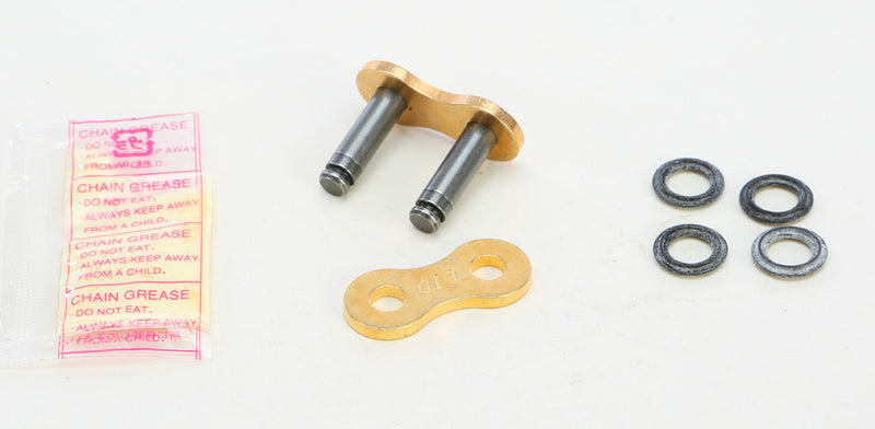 D.i.d 690-33001 FJ520ATV 520ATV CLIP MASTER LINK GOLD