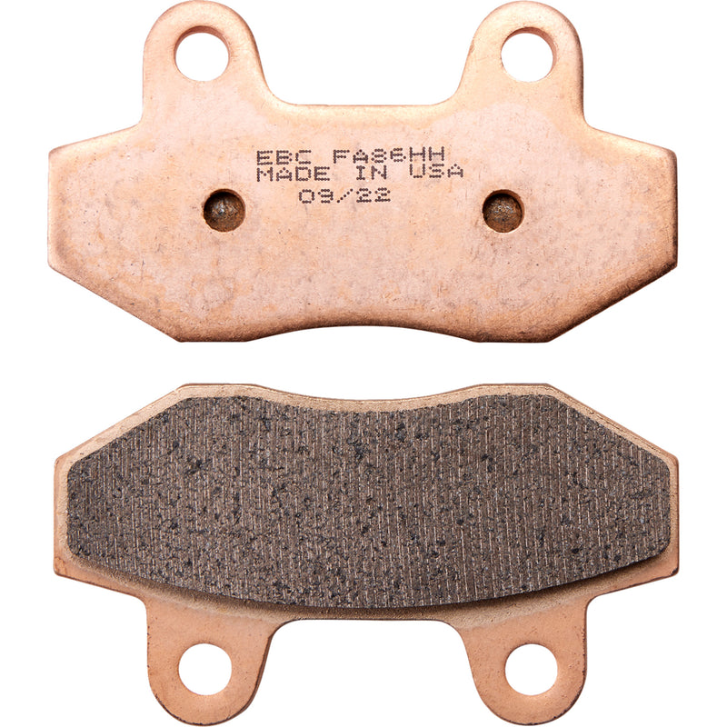 EBC Brake Pad - FA86HH For Hyosung Motorcycles 2006-2014 | United Motors V2C-650S / V2S-250R / V2S-650R / V2C-250T 2006-2008