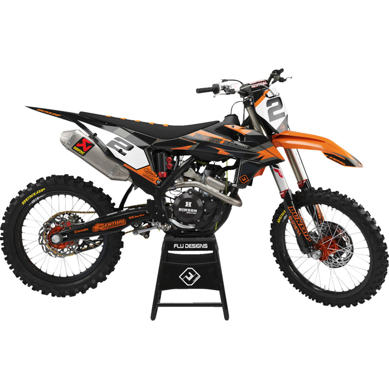 Flu Designs Inc. Pro Team Series Graphics - 51093 KTM Dirt Bikes 2014-2016