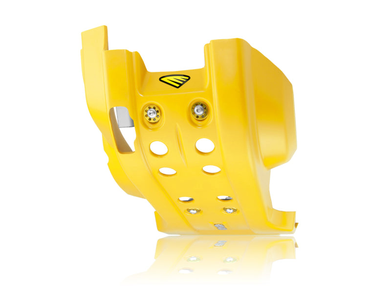 Cycra 1CYC-6217-56 14-15 Husqvarna TC250 Full Combat Skid Plate - OEM Yellow - Photo - Primary