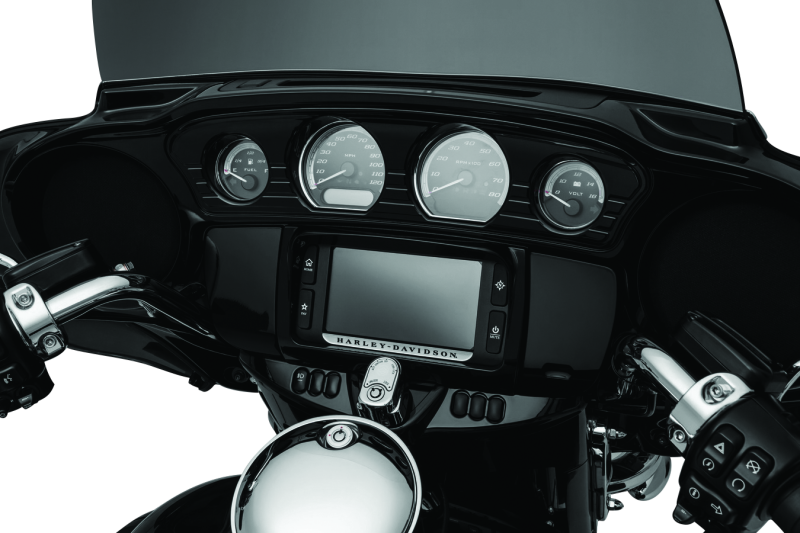 Kuryakyn 7278 Switch Panel Acccent 14-Up Touring Models Gloss Black - User 1